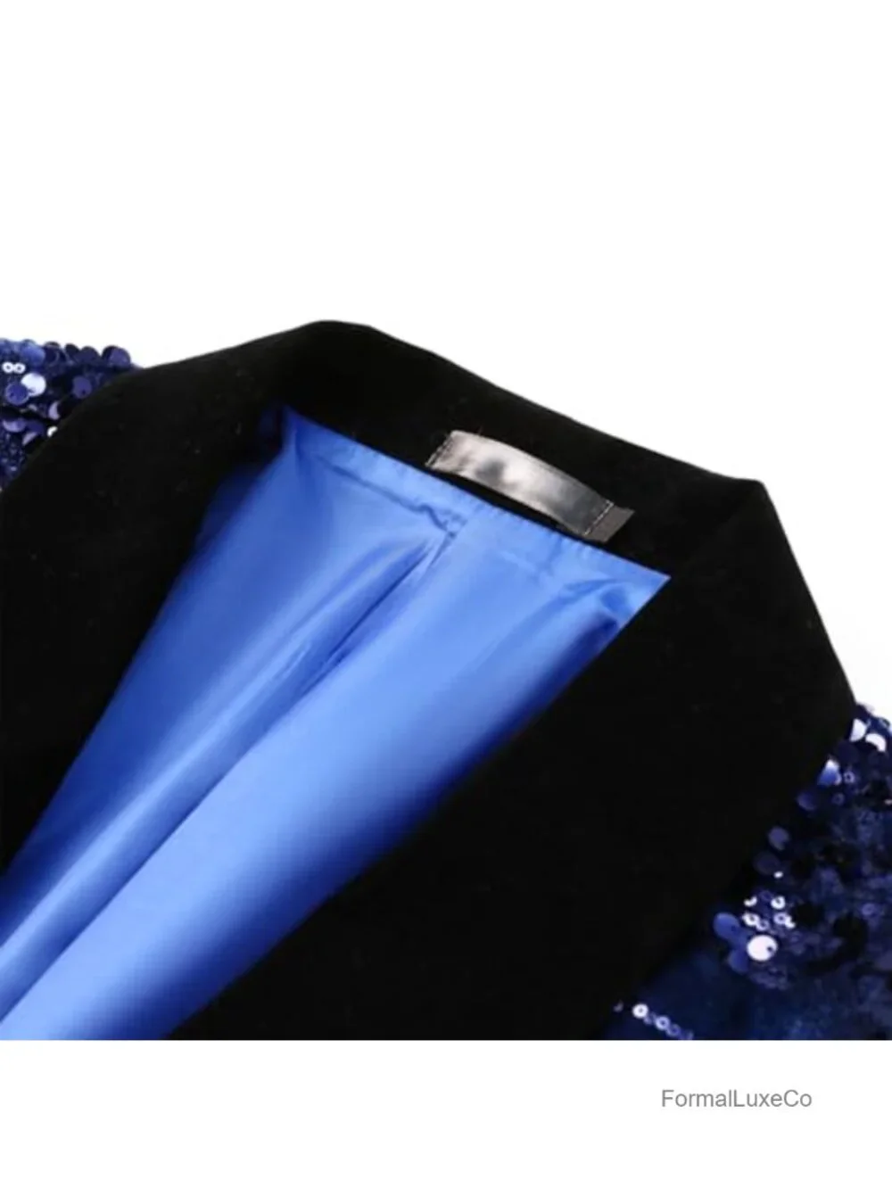 Mens Shiny Sequin Suit Jacket Shawl Lapel Blazer Tuxedo Sport Coat Party